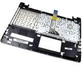 Tastatura Asus Neagra 0KN0-N31US13 cu Palmrest argintiu, 0KNB0-6127US00 cu Palmrest argintiu, 13N0-N3A0311 cu