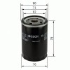 Filtru ulei FIAT DUCATO platou / sasiu (290) (1989 - 1994) BOSCH 0 451 103 349