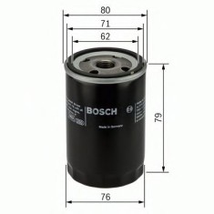Filtru ulei OPEL ASTRA G Hatchback (F48, F08) (1998 - 2009) BOSCH 0 451 103 297