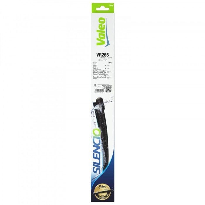 Stergator luneta Valeo Silencio 335mm VR265 pentru Seat Leon III, Skoda Fabia III, VW Golf Plus, Passat B8 Alltrack, Variant, Touran II III