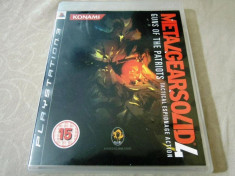 Metal Gear Solid 4: Guns of the Patriot, Ps3, original, alte sute de titluri foto