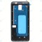 Samsung Galaxy A6+ 2018 (SM-A605FN) Husă mijlocie neagră GH98-42877A