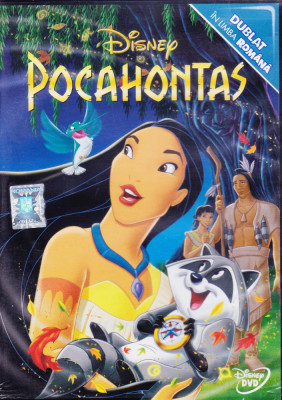 DVD animatie: Pocahontas ( original, stare buna, dublat romana ) foto
