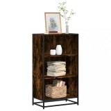 VidaXL Bibliotecă, stejar fumuriu, 60x35x107,5 cm, lemn prelucrat 849116