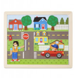 Joc magnetic potriveste piesele Melissa &amp; Doug