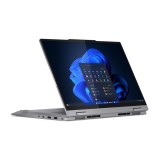 Laptop Lenovo ThinkPad 14 2-in-1 G4 IML cu procesor Intel Core Ultra 7 155U, 14&quot;, WUXGA, IPS, Touch, 16GB DDR5, 512GB SSD, Intel Graphics, Windows 11