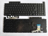 Tastatura Laptop Gaming, Asus, ROG Strix Scar 18 G834J, G834JY, G834JYR, G834JZ, G834JZR, iluminata, RGB Per Key, neagra, layout US