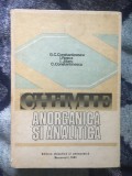 W0c Chimie anorganica si analitica - G. C. Constantinescu