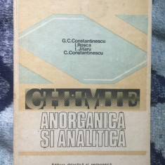 w0c Chimie anorganica si analitica - G. C. Constantinescu