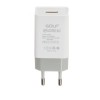 Incarcator retea 220V-5V, 3A, ALB, GOLF GF-U206Q, Oem
