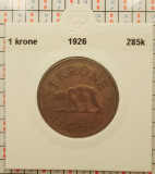 Groenlanda 1 krone 1926 - km 8 - G011, Europa