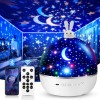 Proiector Cer Instelat Copii One Fire, 15 Filme, Bluetooth, LED, Telecomanda, Lumina de Noapte Rotativa 360, Cu senzor, Multicolor, Oem