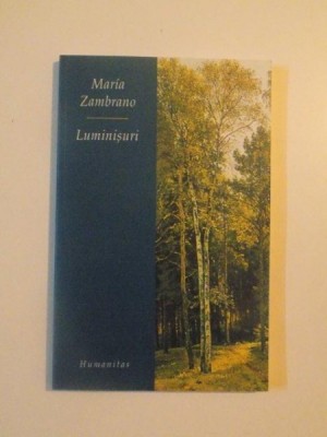 LUMINISURI de MARIA ZAMBRANO , 2004 foto