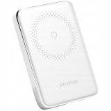 Innostyle Powermag Slim Powerbank Cu Inducție Rapidă Pentru Magsafe 10000Mah Alb