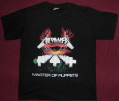 Tricou Metallica - Master of Puppets S,calitate 180 grame foto