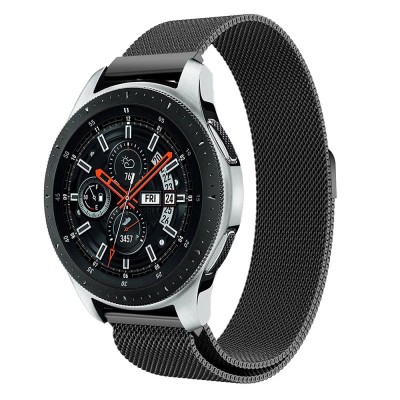 Curea milanese metalica 22mm inchidere magnetica Samsung Galaxy Watch / Gear S3 foto