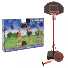 Set cu joc de baschet pentru copii, reglabil, 190 cm foto