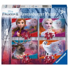 PUZZLE FROZEN II, 12/16/20/24 PIESE