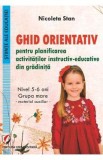 Ghid orientativ pentru planificarea activitatilor instructiv-educative din gradinita. Grupa mare - Nicoleta Stan