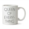Cana alba Personalizata Queen of Everything, INOVATIX&reg;. 330ml, Oem