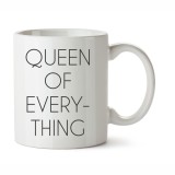 Cana alba Personalizata Queen of Everything, INOVATIX&reg;. 330ml
