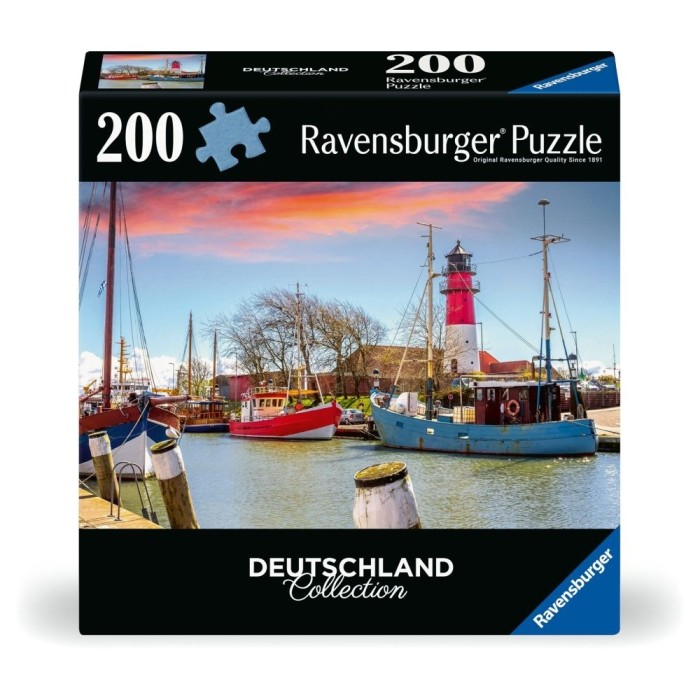 Ravensburger - Puzzle Moment portul din Ahlbeck 200 piese