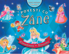 Povesti cu zane. Cenusareasa - Pinocchio pop-up | Fratii Grimm, Carlo Collodi foto