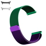 Curea otel, Milanese Loop Slim, compatibila cu Samsung Galaxy Watch Ultra, Purple Gold