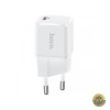 Incarcator Retea HOCO N10 20W 3A 1 x USB-C Alb