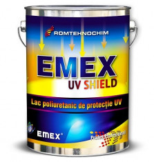 Lac Poliuretanic Protectie UV &amp;quot;Emex UV Shield&amp;quot;, Intaritor inclus, Bidon 3 KG foto