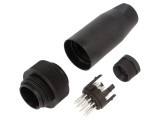 Conector Circular 250V 13 Pin Mufă Tată Lipire 6A