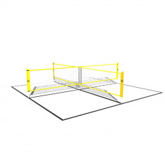 Set volei cu piciorul plasa/fileu, Umbro, 4 laturi