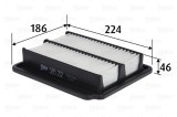 VALEO 585212 Filtru aer