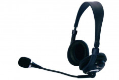 Casti Sandberg Headset One Black foto