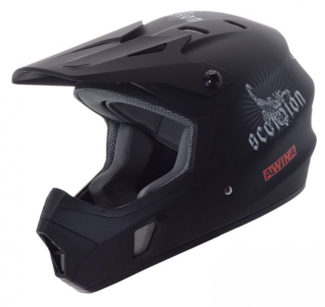 Casca Downhill AWINA by MOON BMX, marime L, negru mat Cod:AWR0575