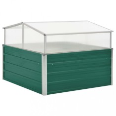 Gossi sera, verde, 100 x 100 x 77 cm, otel galvanizat