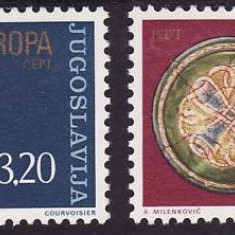 Iugoslavia 1976 - Europa-cept 2v.neuzat,perfecta stare(z)