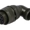Conector circular dimensiune 18 aliaj aluminiu oliv