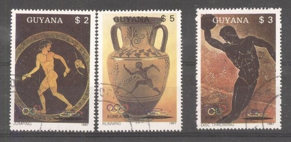 Guyana 1987 Sport, Olympics, Seoul, used M.235