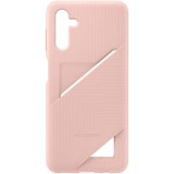 Husa de protectie Samsung Card Slot Cover pentru Galaxy A04s roz, Gel TPU, Carcasa