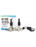 Set 2 leduri H16 / 5202 pentru far auto 40W Chip Cree 4000 Lm 12/24V 6000k Da(+30 RON)