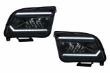 Faruri FORD Mustang V (2005-2009) ANGEL EYES BLACK Performance AutoTuning, KITT Lightning