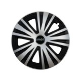 Set 4 capace roti Glory Gri-Negru R15, Compatibil Cu Smart