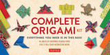 Complete Origami Kit: Everything You Need Is in This Box! [Origami Kit with 2 Books, 96 Papers, 30 Projects]