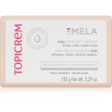 Topicrem MELA Unifying Exfoliating Bar sapun pentru curatare cu efect de exfoliere pentru față și corp 150 g