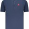 U.S. Grand POLO Tricou barbati cu guler tunica, logo brodat, regular fit, bleumarin, M