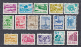 ROMANIA 1971 LP 760 UZUALE SERIE MNH