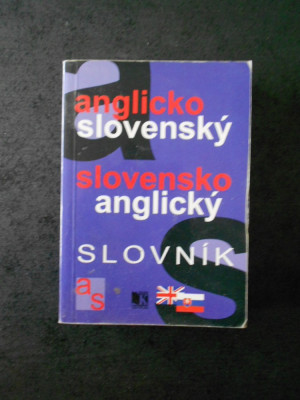 EVA ZAHORCOVA - DICTIONAR ENGLEZ-SLOVAC / SLOVAC-ENGLEZ (2002) foto