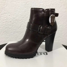 Ghete Botine Liberto Dama Piele Naturala 39