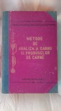 METODE DE ANALIZA A CARNII SI PRODUSELOR DIN CARNE ,BANU ,ENACHE,MUSCA,NEDELCU